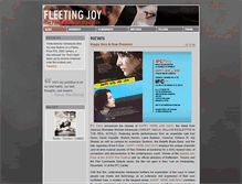 Tablet Screenshot of fleetingjoy.fishbucket.com